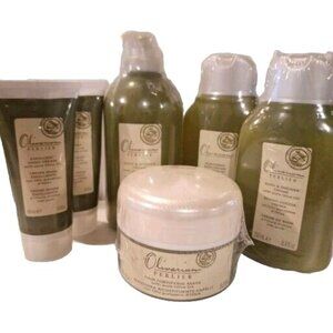 Olivarium Perlier Bath & Shower Cream Lot Includes Olive Oil-Enriched Products